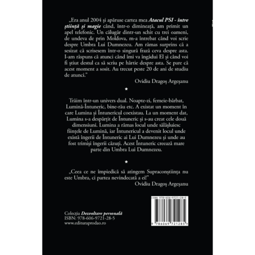 Despre Umbra. Intrebari si raspunsuri (1)