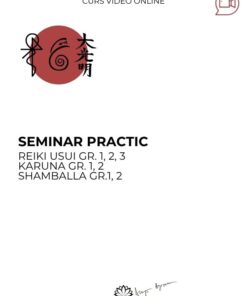 SEMINAR PRACTIC – Reiki Usui Gradele 1, 2, 3 – Karuna Gradele 1, 2 – Shamballa Gradele 1, 2 - Bucuresti - acces online