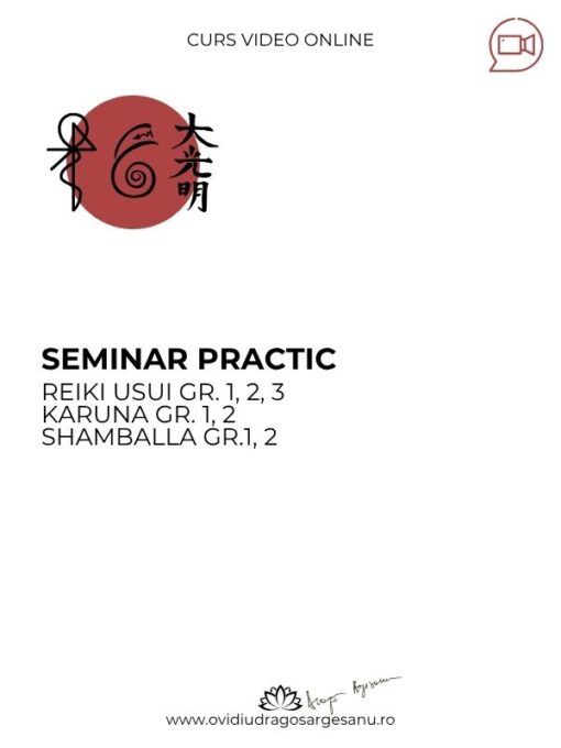 Seminar practic Reiki, Karuna, Shamballa (1)